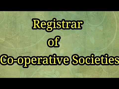co operative society